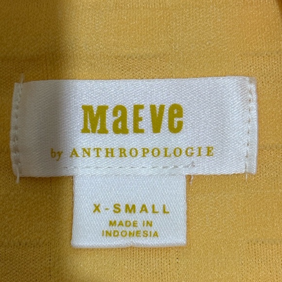 ANTHROPOLOGIE Maeve Yellow Gingham Square-NeckVest - X-Small - Picture 6 of 9